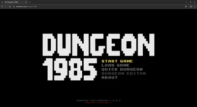 Dungeon 1985 screenshot 1